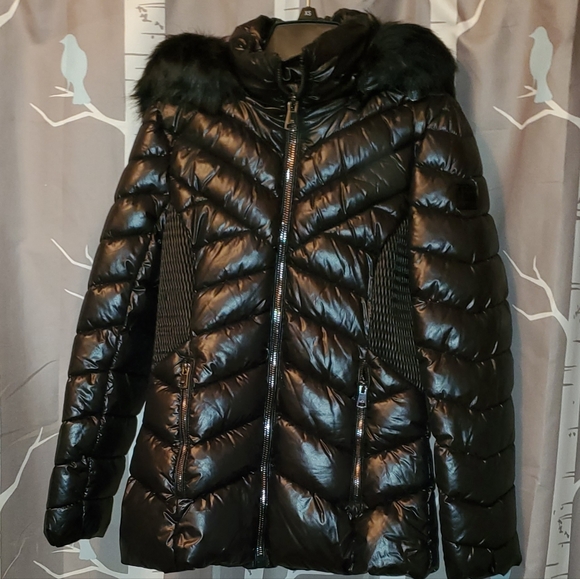 ❗️SOLD❗️Kenneth Cole New York Glossy Puffer Jacket - Picture 5 of 12